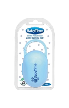 Baby Time Emzik Saklama Kabı - Mavi