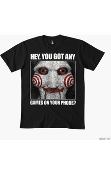 Tarzsokak Telefonunuz Yapboz Meme Korku Filmi T-shirt Erkekler Kadınlar Için % 100% Pamuk T Shirt Kısa Çok Renkli Tarzsokak Telefonunuz Yapboz Meme Korku Filmi T-shirt Erkekler Kadınlar Için % 100% Pamuk T Shirt Kısa Çok Renkli