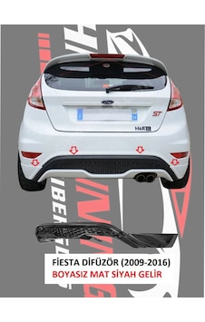 Ford Fiesta Arka Difüzörlü Ek Ford Fiesta Arka Difüzörlü Ek