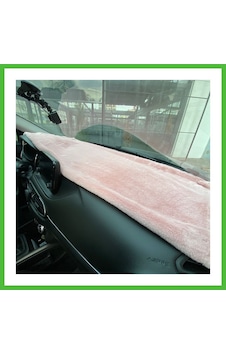 Vaveni Yumuşak Tüylü Oto Torpido Bagaj Üstü Örtü Peluş Halı Pudra Pembe 130x40cm Arz Vaveni Yumuşak Tüylü Oto Torpido Bagaj Üstü Örtü Peluş Halı Pudra Pembe 130x40cm Arz