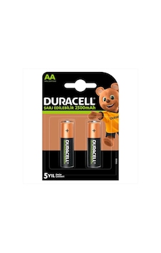 Duracell 1.2v 2500 Mah Aa Şarjlı Kalem Pil 2li Duracell 1.2v 2500 Mah Aa Şarjlı Kalem Pil 2li