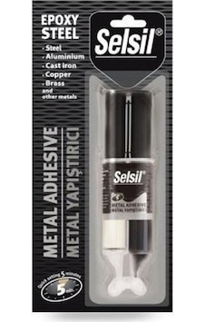 Selsil Epoxy Metal Yapıştırıcı 5 Dk 28 Gr Selsil Epoxy Metal Yapıştırıcı 5 Dk 28 Gr
