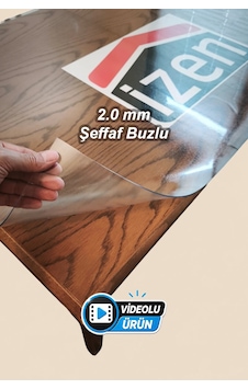 İzen 2,0 Mm Renksiz Buzlu Şeffaf Pvc Kalın Koruyucu Masa Örtüsü Cam, Lake, Mermerde Yapışma İzi Yapmaz İzen 2,0 Mm Renksiz Buzlu Şeffaf Pvc Kalın Koruyucu Masa Örtüsü Cam, Lake, Mermerde Yapışma İzi Yapmaz