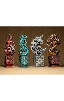 4 Element Heykelleri