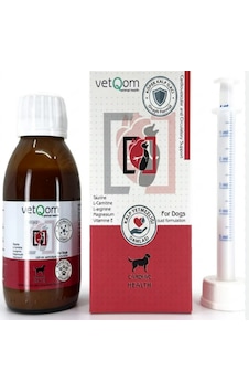 Vetqom Canine Cardiac Health 120 Ml Köpekler İçin Kalp Kası Güçlendirici L-karnitin Solüsyonu