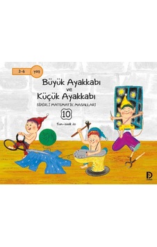 Sihirli Matematik Masalları 10 - Büyük Ayakkabı ve Küçük Ayakkabı - Eun-sook Jo - Düşün Yayınevi