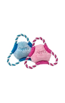 Karlie Sesli 17 CM Peluş Frizbi Yavru Köpek Oyuncağı Çok Renkli Karlie Sesli 17 CM Peluş Frizbi Yavru Köpek Oyuncağı Çok Renkli
