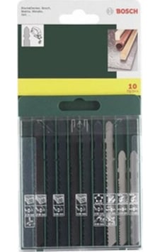 Bosch DIY 10'lu Karışık Dekupaj Testere Seti - 2607019461 Bosch DIY 10'lu Karışık Dekupaj Testere Seti - 2607019461