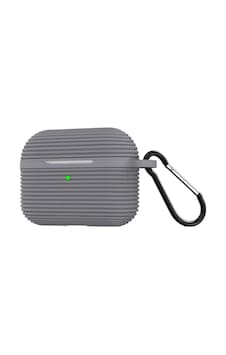 Apple AirPods Uyumlu Pro 3 3.nesil Raven Silikon Kılıf - Gri Düz Renkli Apple AirPods Uyumlu Pro 3 3.nesil Raven Silikon Kılıf - Gri Düz Renkli