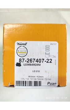 Antor/lombardini 3LD510 12hp Piston Segman/sekman Komple +0.50mm Nüral Goetze Antor/lombardini 3LD510 12hp Piston Segman/sekman Komple +0.50mm Nüral Goetze