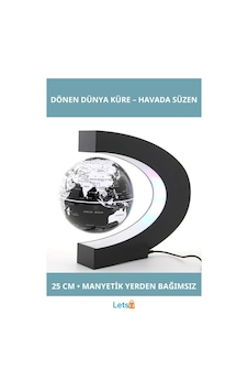 Mıknatıslı Ortada Dönen Dünya Küre 25 Cm Modern Dekoratif Öğesi Diğer Mıknatıslı Ortada Dönen Dünya Küre 25 Cm Modern Dekoratif Öğesi Diğer