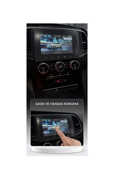 Renault Megane 4 Touch Ve İcon 7 İnç Navigasyon Uyumlu Nano Rkran Koruyucu 2023/2026