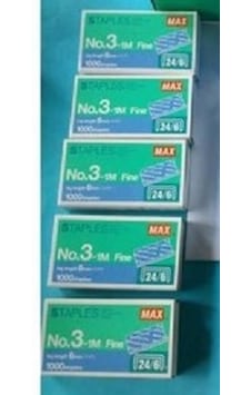 Zımba Teli 24 x 6 Metal Max Marka 10 Kç Kutu Zımba Teli 24 x 6 Metal Max Marka 10 Kç Kutu
