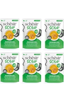 Schesir Soup Tavuklu Ve Balkabaklı Yetişkin Kedi Çorbası Pouch 40 Gr. X 6 Adet Schesir Soup Tavuklu Ve Balkabaklı Yetişkin Kedi Çorbası Pouch 40 Gr. X 6 Adet