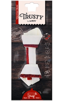 M-pets Trusty Beef Biftekli Düğüm Kemik 65 Gr 15,3 Cm M-pets Trusty Beef Biftekli Düğüm Kemik 65 Gr 15,3 Cm