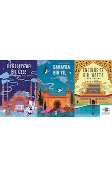 Ayasofyada Bir Gece Sarayda Bir Yıl Endülüste Bir Hafta Rana Demiriz 3 Kitap Set Ayasofyada Bir Gece Sarayda Bir Yıl Endülüste Bir Hafta Rana Demiriz 3 Kitap Set