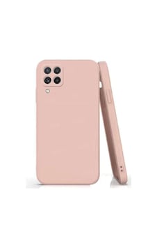 Samsung Galaxy A22 Uyumlu Kılıf Lansman Kapak Içi Kadife Doku Kamera Korumalı Silikon pudra Samsung Galaxy A22 Uyumlu Kılıf Lansman Kapak Içi Kadife Doku Kamera Korumalı Silikon pudra