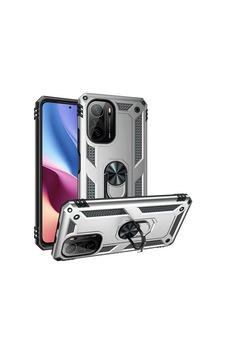 Xiaomi Redmi K40 Kılıf Zore Vega Kapak Gri Xiaomi Redmi K40 Kılıf Zore Vega Kapak Gri
