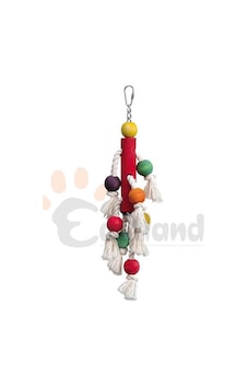 Eastland - 82 - Stres İpli Renkli Toplu - Spt-gld - Kuş Oyuncağı Eastland - 82 - Stres İpli Renkli Toplu - Spt-gld - Kuş Oyuncağı