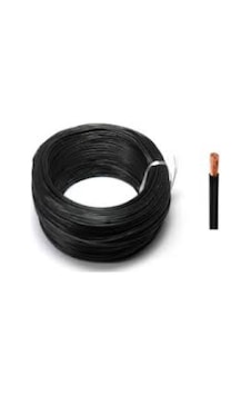 Han Nyaf-0.34-sh ,siyah 0.34mm² 1-damar/çok Telli 1mt Nyaf Kablo