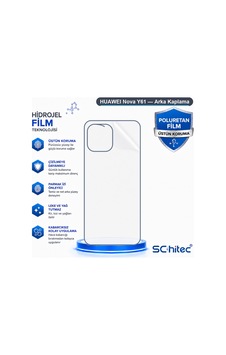 Schitec Huaweı Nova Y61 Uyumlu Arka Yüzey Hidrojel Koruyucu Film Schitec Huaweı Nova Y61 Uyumlu Arka Yüzey Hidrojel Koruyucu Film
