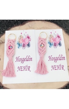 Nazarlıklı Makrome Anahtarlik Hediyelik 30 Adet Nazarlıklı Makrome Anahtarlik Hediyelik 30 Adet