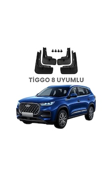 Tiggo 8 Pro Paçalık Tozluk Çamurluk Siyah 4lü