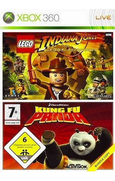 Xbox 360 Lego Indiana Jones Ve Kung Fu Panda Oyunu