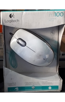 Logitech Mouse Kablolu M 100 Beyaz Logitech Mouse Kablolu M 100 Beyaz