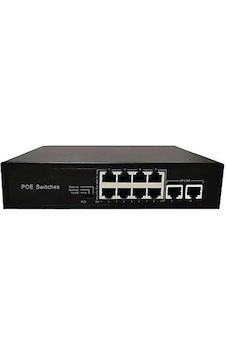 Videopark Vıdeopark Vp-8p-2up 8 Port 10/100m Poe + 2 Port 100m Uplink 120w Poe Swıtch Dahili Power Videopark Vıdeopark Vp-8p-2up 8 Port 10/100m Poe + 2 Port 100m Uplink 120w Poe Swıtch Dahili Power