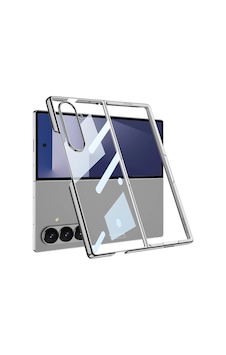 Samsung Uyumlu Galaxy Z Fold 7 Kılıf Zore Full Camlı Kıpta Kapak Gümüş Samsung Uyumlu Galaxy Z Fold 7 Kılıf Zore Full Camlı Kıpta Kapak Gümüş