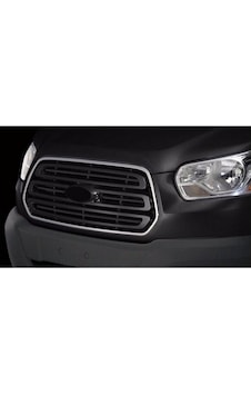 Ford Transit 2014 Ve Üzeri Krom Ön Panjur Çerçevesi 2 Parça Paslanmaz Çelik
