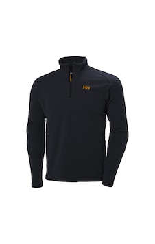 Helly Hansen Hh Mount Yarım Fermuar Polar Graphite Mavi Stripe Hh12001 Çok Renkli