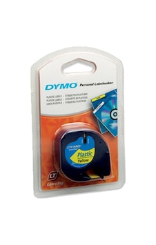 Dymo 91202 Letratag Plastik Şerit 12 x 4M Sarı