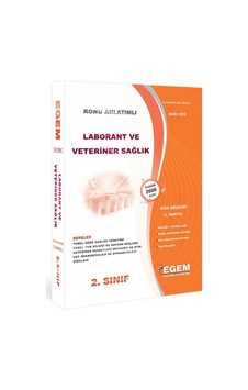 Egem Aöf Laborant Ve Veteriner Sağlık 2. Sınıf Güz Konu Soru Egem Aöf Laborant Ve Veteriner Sağlık 2. Sınıf Güz Konu Soru
