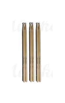 Mendini Baget Plastik Uçlu 3 Çift - Davul - Bateri Bageti Drumsticks 5a Pürüzsüz Yüzey Mendini Baget Plastik Uçlu 3 Çift - Davul - Bateri Bageti Drumsticks 5a Pürüzsüz Yüzey