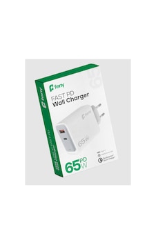Feny Fn-c65, 65w, Usb+type-c, Akıllı Isı Kontrol Chip, Qualcomm Quick Charge 3.0, Şarj Adaptörü Feny Fn-c65, 65w, Usb+type-c, Akıllı Isı Kontrol Chip, Qualcomm Quick Charge 3.0, Şarj Adaptörü