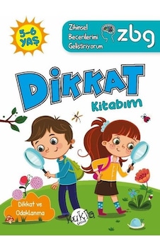 5 - 6 Yaş Dikkat Kitabım - Dikkat ve Odaklanma - ZBG Zihinsel Becerilerimi Geliştiriyorum - Buçe Dayı - Kukla 5 - 6 Yaş Dikkat Kitabım - Dikkat ve Odaklanma - ZBG Zihinsel Becerilerimi Geliştiriyorum - Buçe Dayı - Kukla