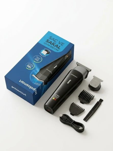 Polosmart Saç Ve Sakal Düzeltme Cihazı Polosmart Saç Ve Sakal Düzeltme Cihazı