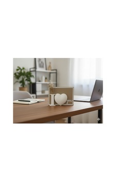 I Love You Temalı Minimalist Kalp Dekoratif Obze I Love You Temalı Minimalist Kalp Dekoratif Obze