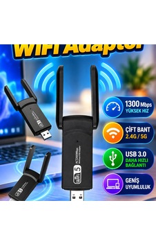 Ac1200 Usb Wifi Adaptör Taşınabilir Kablosuz Bağlantı Çözümü 92635461 Ac1200 Usb Wifi Adaptör Taşınabilir Kablosuz Bağlantı Çözümü 92635461