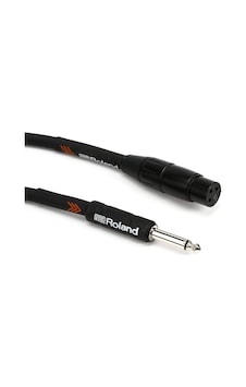 Roland Siyah Serisi Hi-z Mikrofon Kablosu, 20 Metre Roland Siyah Serisi Hi-z Mikrofon Kablosu, 20 Metre