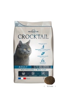 Pro-Nutrition Crocktail Kısırlaştırılmış Balıklı Yetişkin Kedi Maması 2 KG