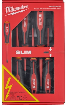 Milwaukee Tri-lobe Tornavida Set 7 Parça 4932478739