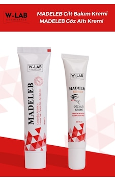 W-Lab Cosmetics Madeleb Krem + Madeleb Göz Altı Krem Set W-Lab Cosmetics Madeleb Krem + Madeleb Göz Altı Krem Set