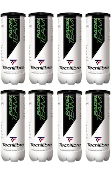 Tecnifibre Padel Team 3'lü 8 Kutu Padel Topu Çok Renkli