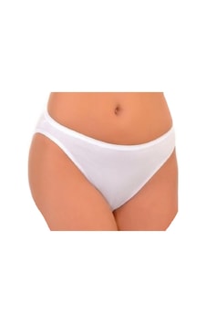 3 Adet İmer Kadın Modal Bikini Slip Külot 125 Beyaz 3 Adet İmer Kadın Modal Bikini Slip Külot 125 Beyaz