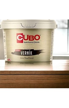 Cubo Su Bazlı Parlak Vernik Şeffaf 2,5 Litre Cubo Su Bazlı Parlak Vernik Şeffaf 2,5 Litre