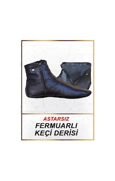 Mest Kışlık Mest Keçi Derisi Fermuarlı Astarsız Mest 37 Numara Mest Kışlık Mest Keçi Derisi Fermuarlı Astarsız Mest 37 Numara