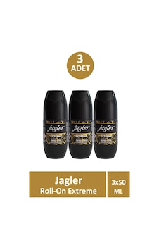 Jagler Roll-on Extreme Erkek 50 Ml 3 Adet Jagler Roll-on Extreme Erkek 50 Ml 3 Adet